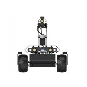 UGV Rover Open-source 6 Wheels 4WD AI Robot, Dual controllers, All-metal Body, Computer Vision, Suitable for Raspberry Pi 4B / Raspberry Pi 5